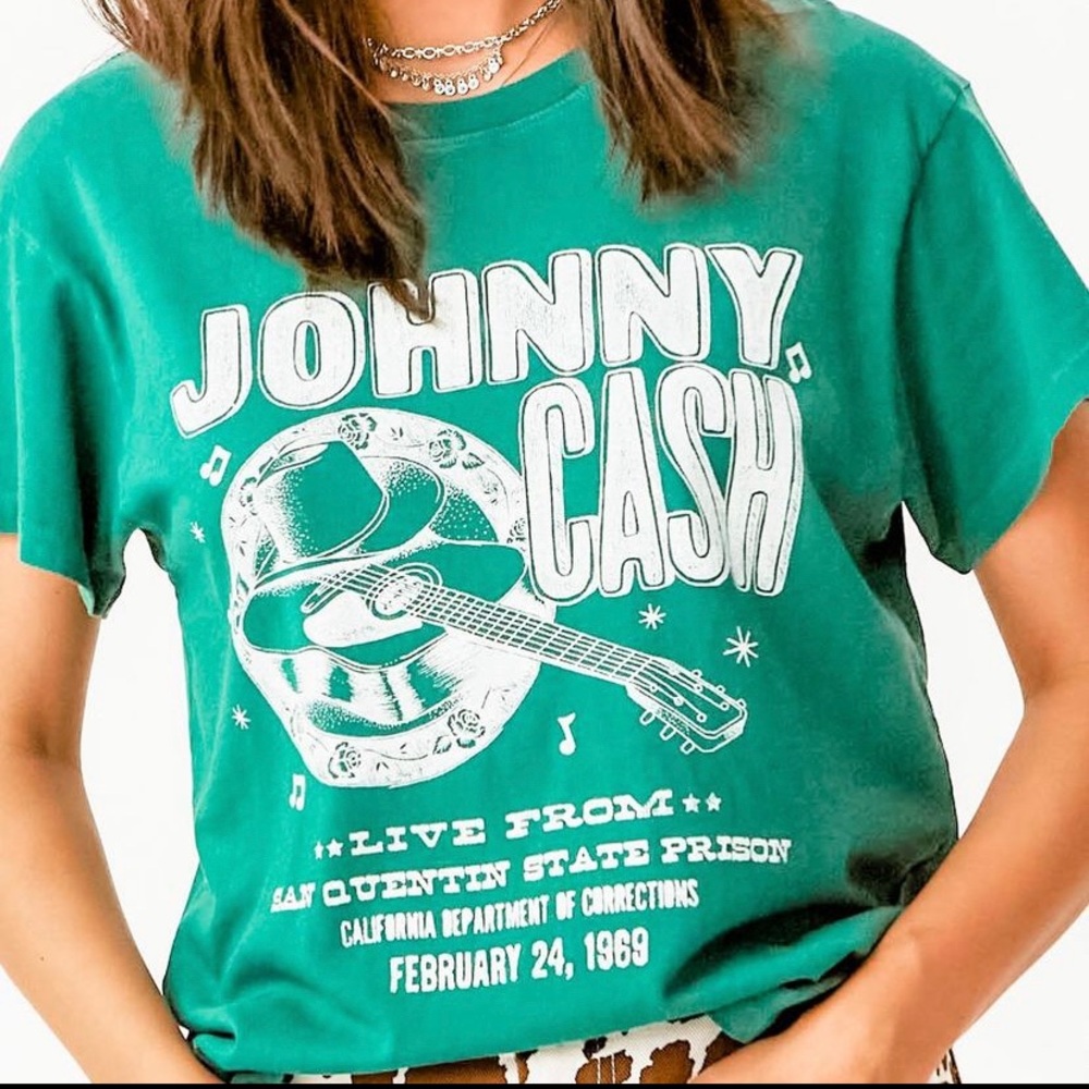 Daydreamer Johnny Cash T-Shirt Size: M